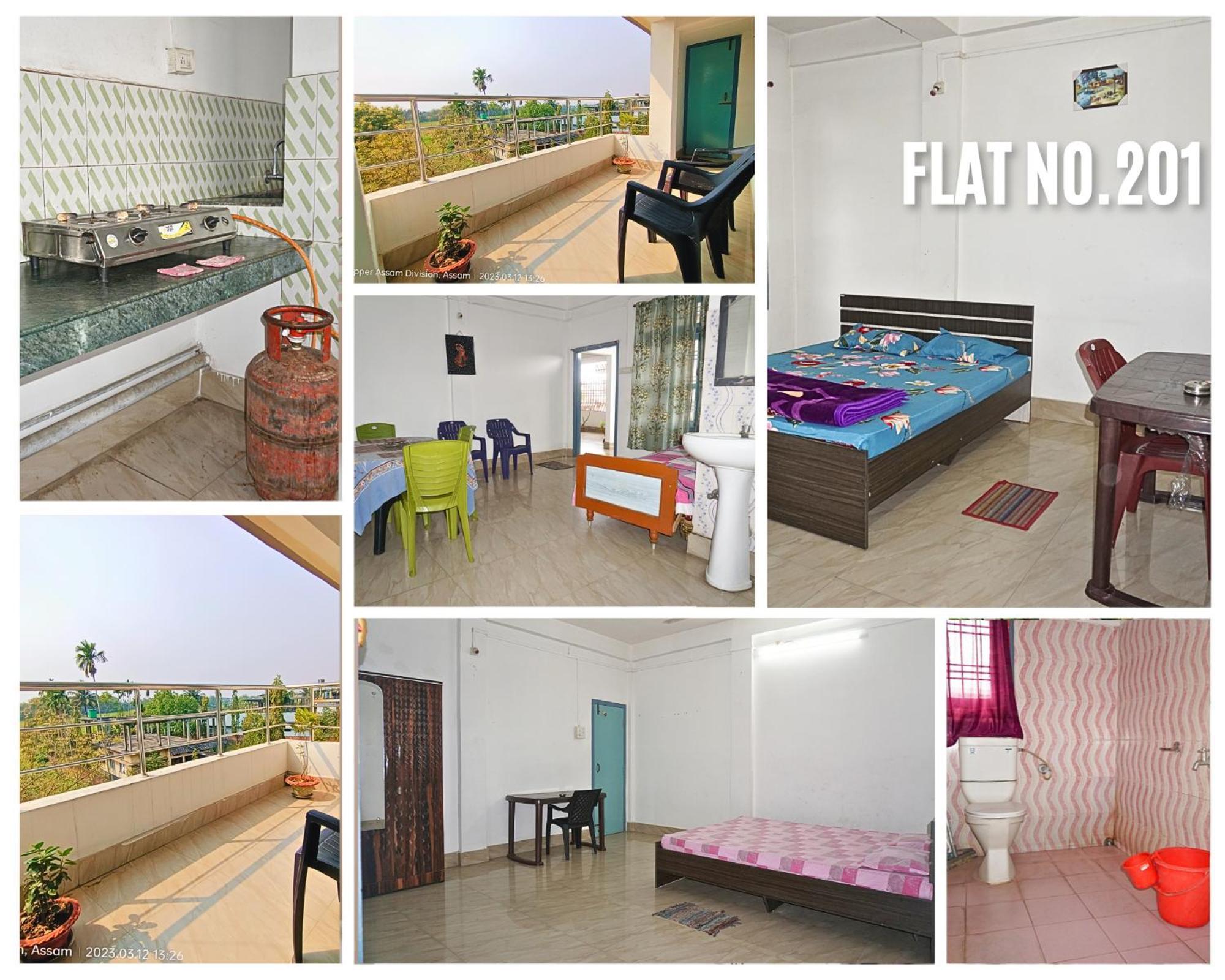 Taj Residency Holiday Homestay -Entire 1Bhk & 2Bhk Private Apartments -Call 767Ooo54Oo Jorhāt Dış mekan fotoğraf